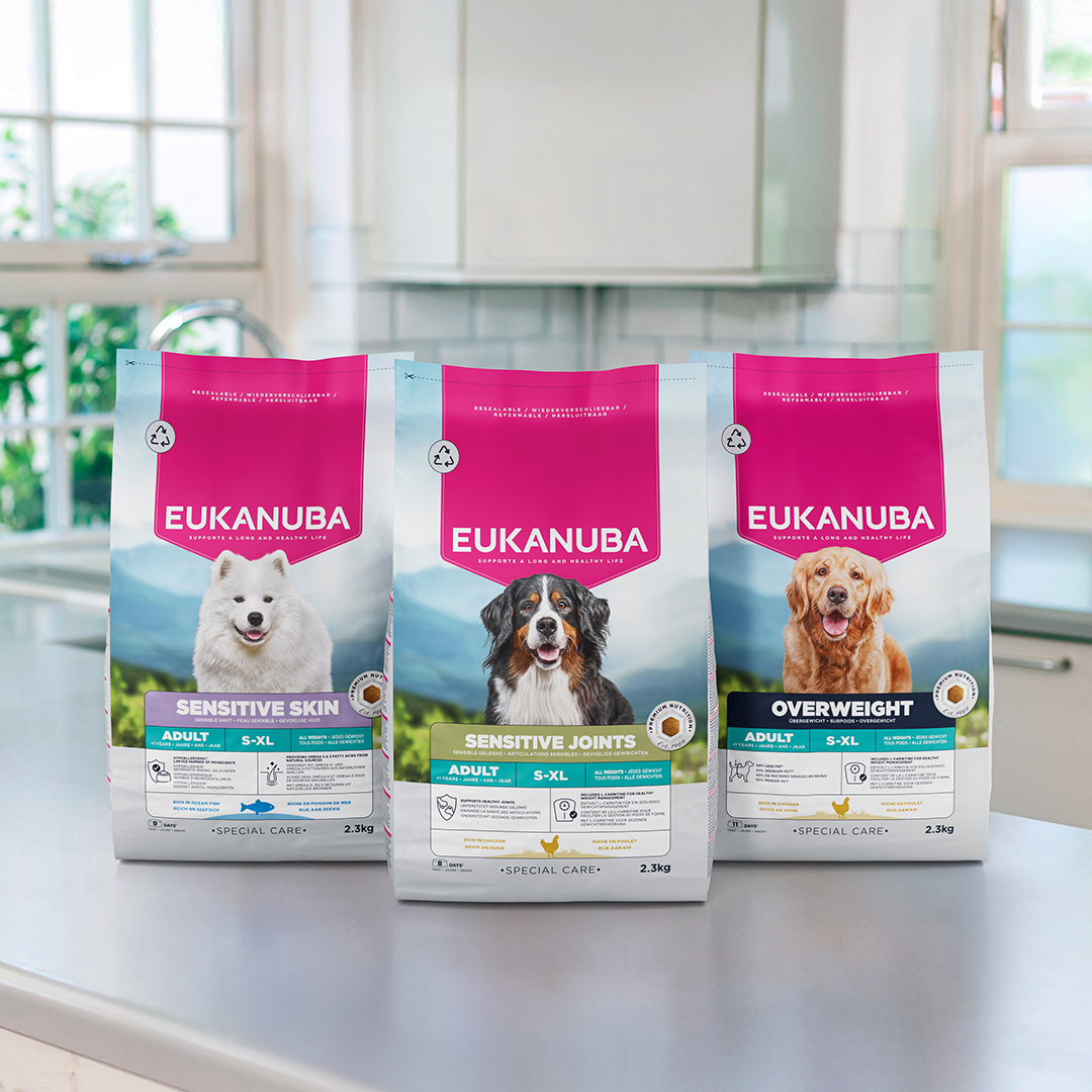 Eukanuba relaunch : special care nourriture sèche